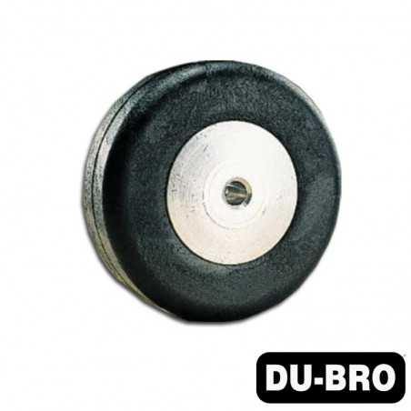 RUEDA COLA 51MM CON LLANTA ALUMINIO DUBRO