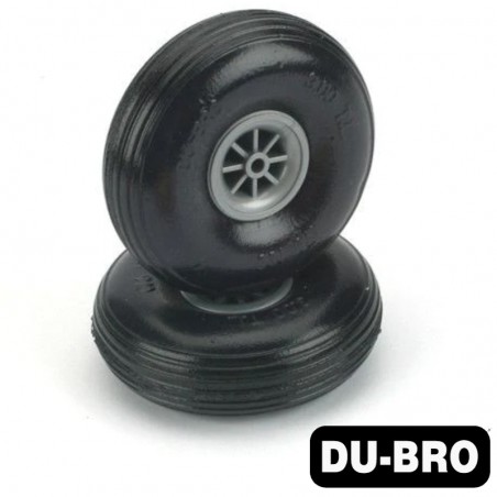 RUEDA GOMA RAYADA 51MM DUBRO (2UDS)