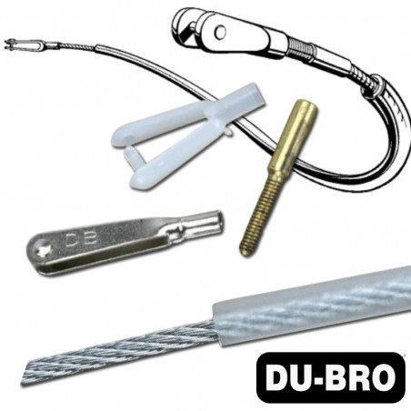 CABLE FLEXIBLE PARA ACELERADOR DUBRO 50,8CM