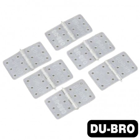 BISAGRA NYLON MINI 11x28mm DUBRO (15 UNIDADES)