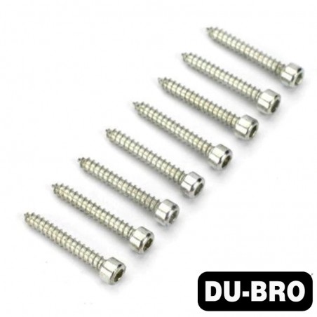 TORNILLO ROSCA CHAPA ALLEN DUBRO 3.5X18MM (8 UNIDADES)