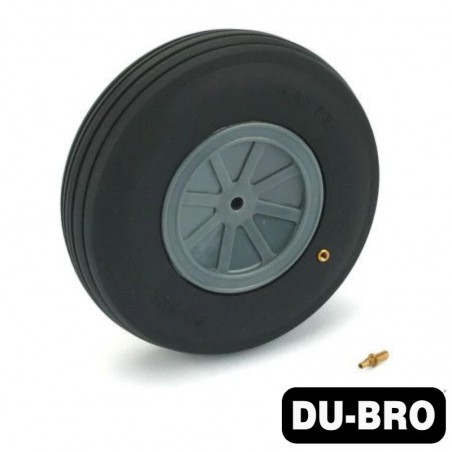 RUEDA RAYADA HINCHABLE 140MM DUBRO 550TV