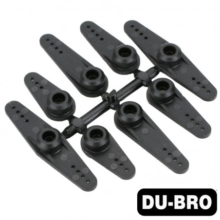BRAZO SERVO FUTUBA 25T (8 UNIDADES) DUBRO EXTRA RESISTENTES