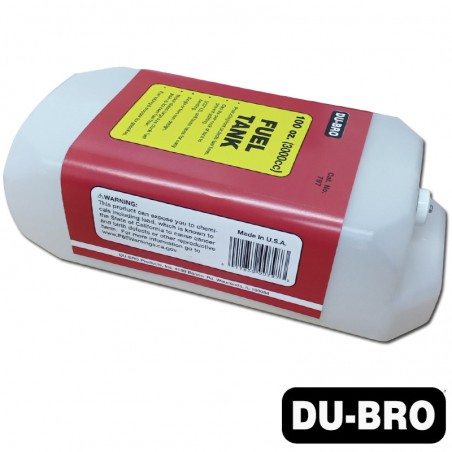 DEPOSITO COMBUSTIBLE 3000CC (100 ONZAS) DUBRO