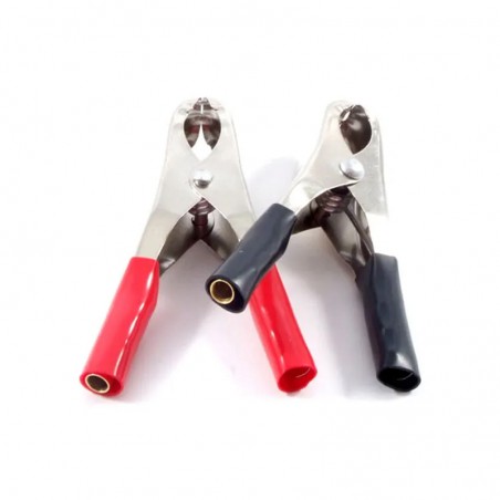 PINZAS COCODRILOS PARA BANANA 4MM