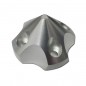 CONO ALUMINIO PLATA 41X41X26MM DLE55/65