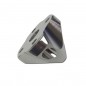 CONO ALUMINIO PLATA 33X33X26MM DLE30/35