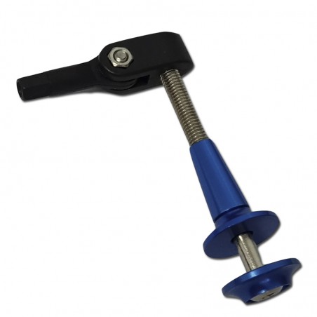 HORN AJUSTABLE M5X65MM ALUMINIO AZUL