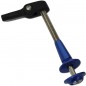 HORN AJUSTABE M5X75MM ALUMINIO AZUL
