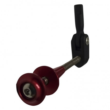 HORN AJUSTABLE M4X65MM ALUMINIO ROJO