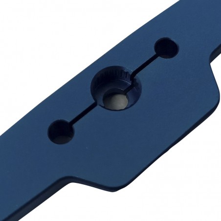 BRAZO SERVO DOBLE ALUMINIO 89mm 25T DUALSKY (Válido para servos Futaba, KST, Dualsky, Savox y muchos mas)
