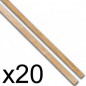 LISTÓN MUKALY 0.5X5X1000mm (20 unidades)