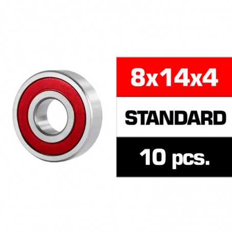 RODAMIENTO 8X14X4MM CON TAPA GOMA ULTIMATE (10 UN)