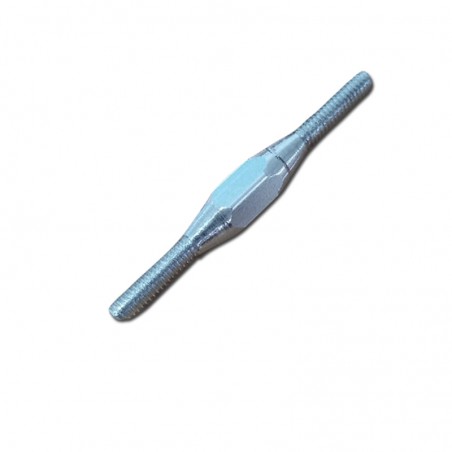 VARILLA MANDO DOBLE ROSCADA M3 ALUMINIO 45MM