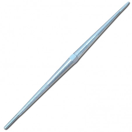 VARILLA MANDO DOBLE ROSCADA M3 ALUMINIO 130MM