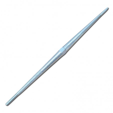 VARILLA MANDO DOBLE ROSCADA M3 ALUMINIO 100MM