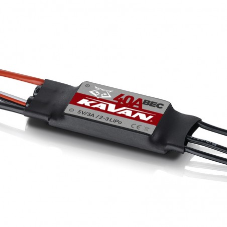 VARIADOR BRUSHLESS 40A KAVAN R-40B BEC
