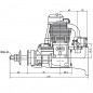 MOTOR SAITO FG-21 GASOLINA