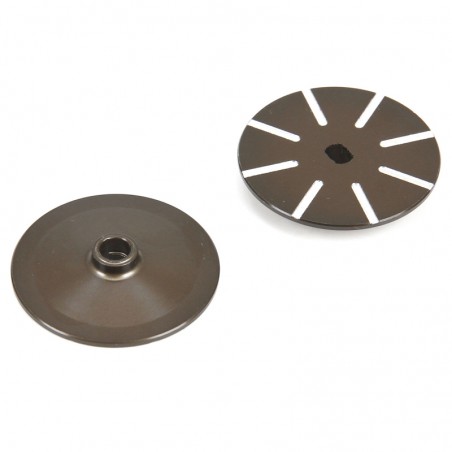 PLATO DE SLIPER RANURADO TLR 22 (2 unidades)