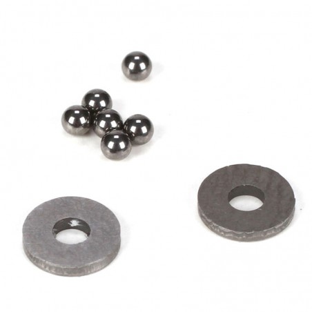 BOLAS DIFERENCIAL CARBONO TUNGSTENO 2MM (6 PZAS)