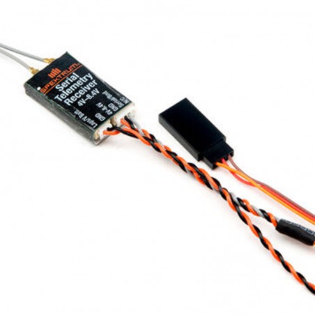 RECEPTOR SPEKTRUM SERIAL CON TELEMETRIA 4649T