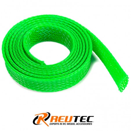 PIEL DE SERPIENTE 8MM VERDE NEON (1 METRO) REVTEC