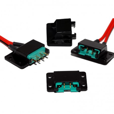 SOPORTE CONECTOR MPX ATORNILLABLE (4 Unidades) EMCOTEC