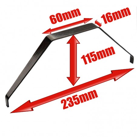 TREN CARBONO ESTANDARD 800 235x115 (35g)