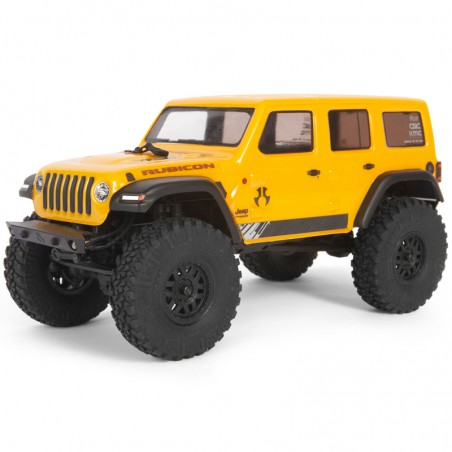 COCHE JEEP WRANGLER SCX24 2019 V2 1/24 AMARILLO ORO
