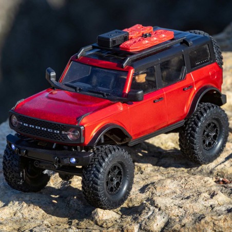 COCHE FORD BRONCO 2021 SCX24 1/24 ROJO