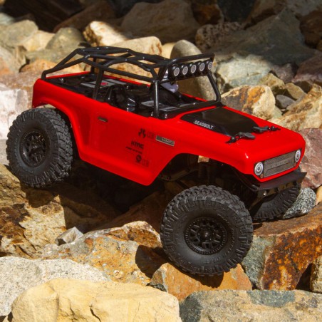 COCHE DEADBOLT SCX24 1/24 ROJO