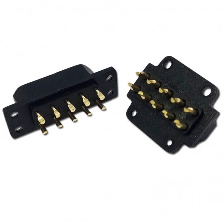CONECTOR M10 CON 10 PINES PAREJA