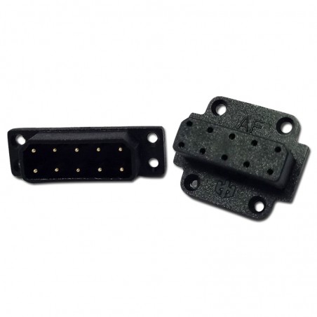 CONECTOR M10 CON 10 PINES PAREJA