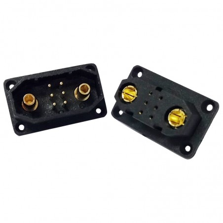 CONECTOR JX6 PAREJA (6 Pines + 2 De Potencia)