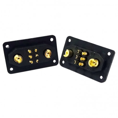 CONECTOR JX6 PAREJA (6 Pines + 2 De Potencia)