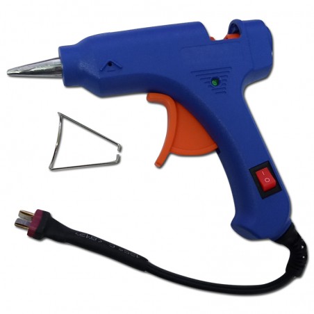 PISTOLA SILICONA 12V CONECTOR T-DEAN