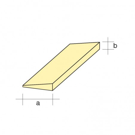 BORDE SALIDA 5X20X1mm ISÓSCELES (1000MM)