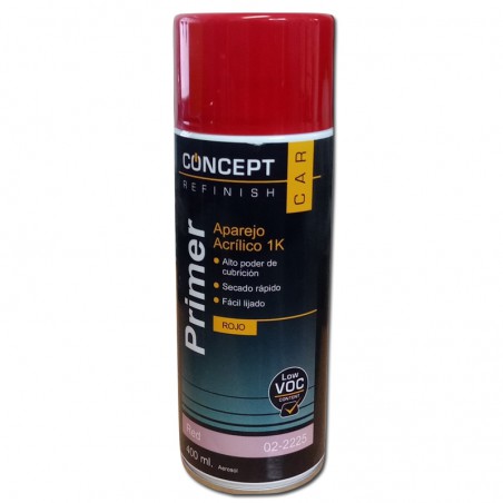 IMPRIMACION ALTA DENSIDAD ROJO SPRAY 400ML