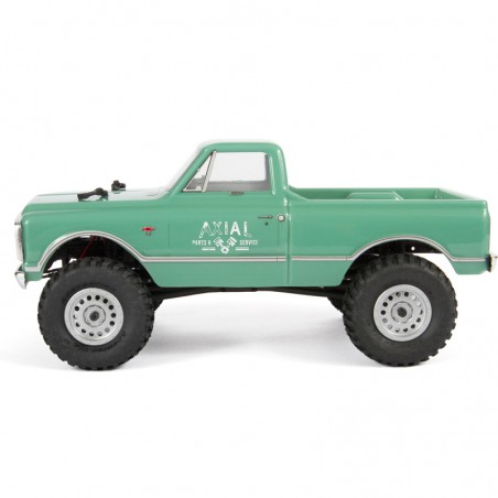 COCHE CHEVROLET C10 1967 1/24 4WD TRUCK GREEN