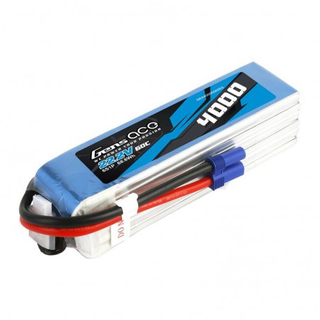 BATERIA LIPO 22.2V 4000MAH 60C EC5 GENS ACE