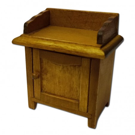 zz MESITA DE NOCHE RUSTICA