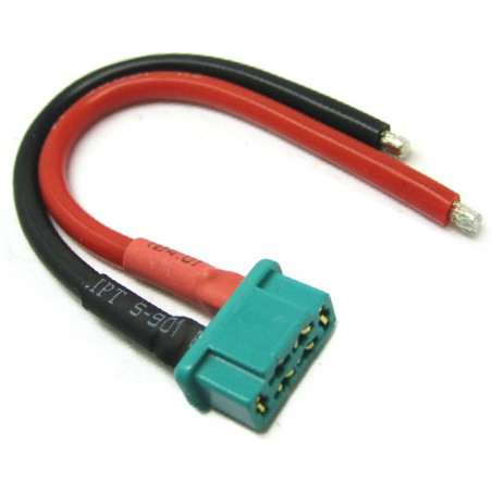 CONECTOR MULTIPLEX MACHO CON CABLE 14AWG 10CM