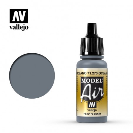 PINTURA VALLEJO MODEL AIR GRIS OCEANO 17ML