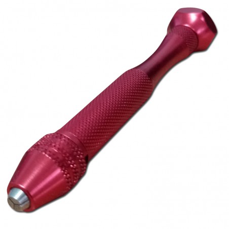 TALADRO MANUAL PRECISIÓN ANODIZADO ROJO DISMOER