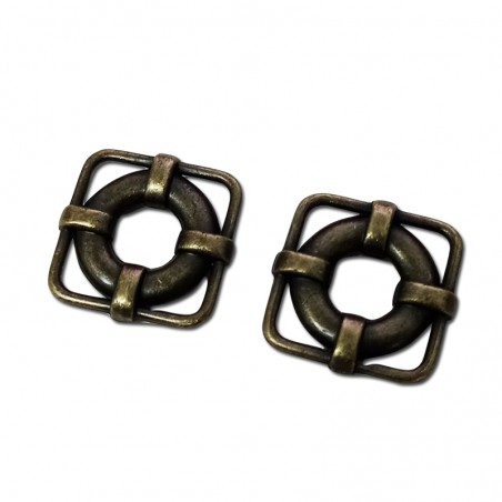 SALVAVIDAS 15X15mm (2 UNIDADES) ARTESANIA LATINA