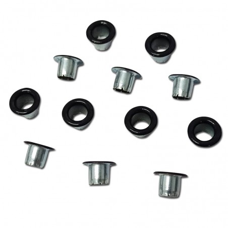 OJOS BUEY NIQUELADOS GRANDE 12mm (10 UNIDADES) ARTESANIA LATINA