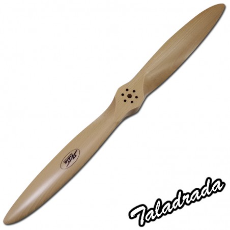 HELICE MADERA FIALA 28X10 NATURAL TALADRADA