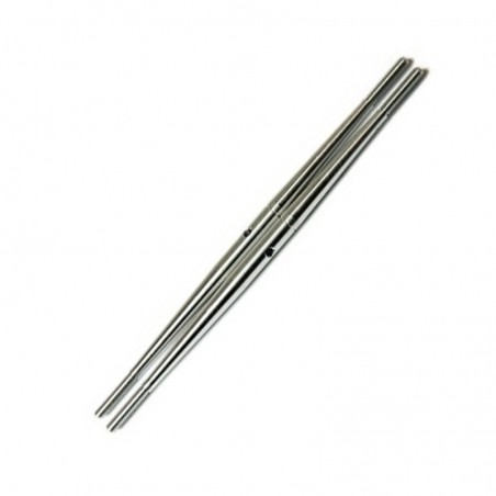 VARILLA MANDO DOBLE ROSCADA ALUMINO 90MM SECRAFT (2 unidades)
