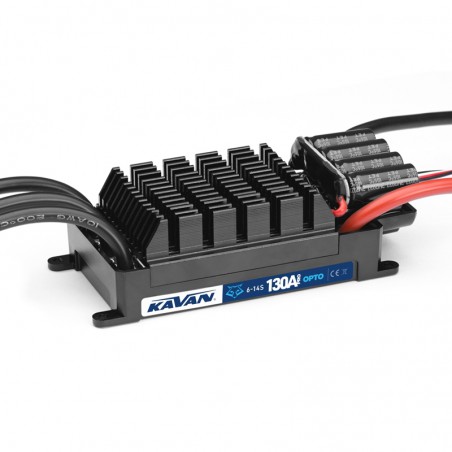 VARIADOR BRUSHLESS 130A 6-14S OPTO KAVAN 130HV