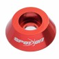 ARANDELA CONICA ALUMINIO ROJO M3 (10 unidades)
